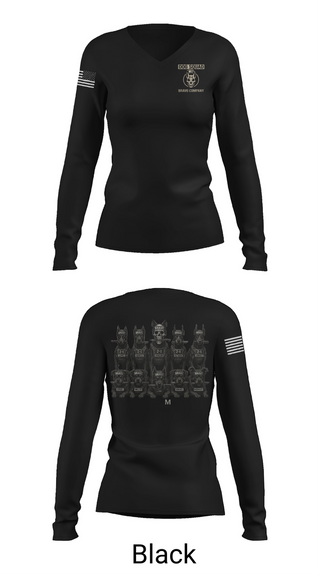 Womens Long Sleeve Vneck Shirt, 4th ID, , Teamtime, Team time, sublimation, custom sports apparel, team uniforms, spirit wear, spiritwear, sports uniforms, custom shirts, team store, custom team store, fundraiser sports, apparel fundraiser