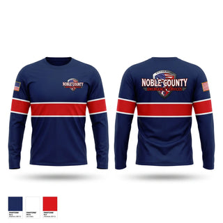 Long Sleeve Performance Shirt, Noble County Emergency Services, EMS/EMT, Teamtime, Team time, sublimation, custom sports apparel, team uniforms, spirit wear, spiritwear, sports uniforms, custom shirts, team store, custom team store, fundraiser sports, apparel fundraiser