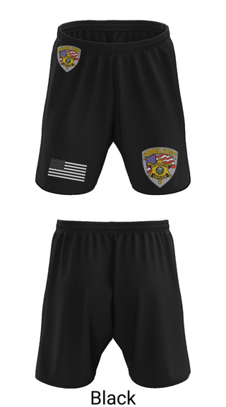 Athletic Shorts With Pockets, Caldwell County Sheriff's Office, , Teamtime, Team time, sublimation, custom sports apparel, team uniforms, spirit wear, spiritwear, sports uniforms, custom shirts, team store, custom team store, fundraiser sports, apparel fundraiser