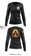 38th RSG Women's Long Sleeve V-neck Shirt - 36