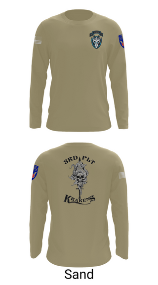 Long Sleeve Performance Shirt, , Army, Teamtime, Team time, sublimation, custom sports apparel, team uniforms, spirit wear, spiritwear, sports uniforms, custom shirts, team store, custom team store, fundraiser sports, apparel fundraiser
