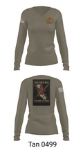 2nd Medical Brigade 60823726 Women's Long Sleeve V-neck Shirt - 77