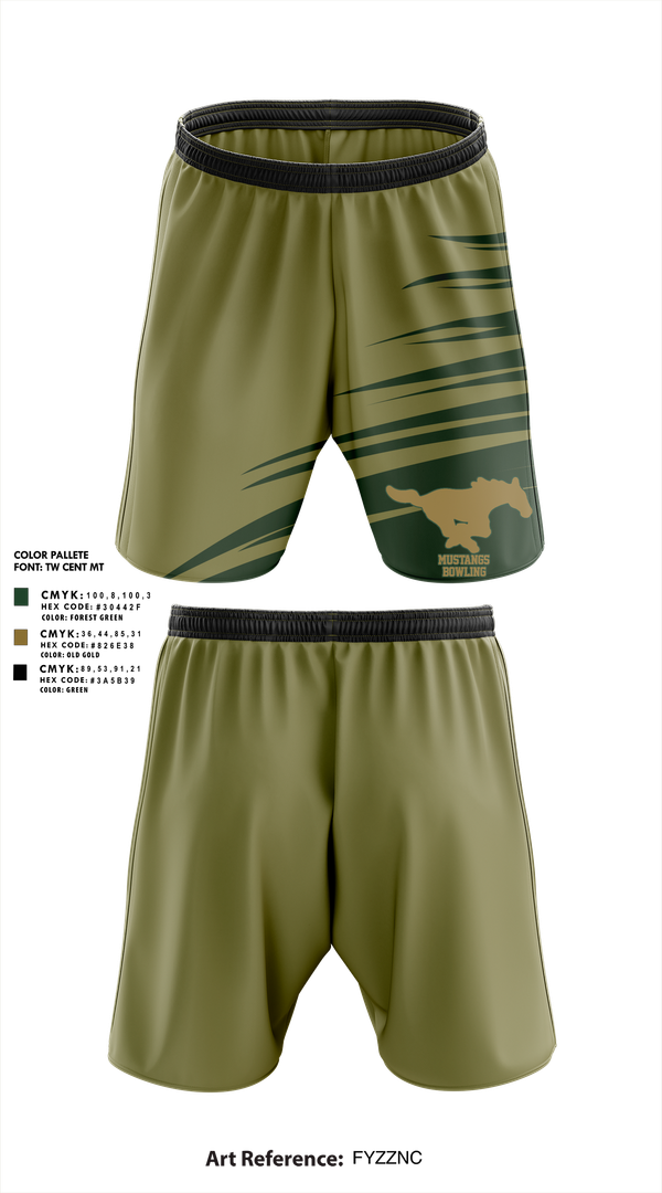 Athletic Shorts With Pockets, Mustangs, Bowling, Teamtime, Team time, sublimation, custom sports apparel, team uniforms, spirit wear, spiritwear, sports uniforms, custom shirts, team store, custom team store, fundraiser sports, apparel fundraiser