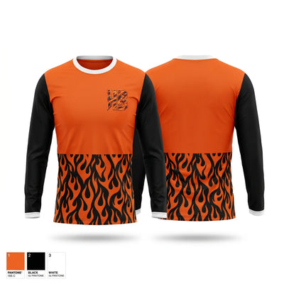 Delaware HitBoyz 87879773 Long Sleeve Performance Shirt 1
