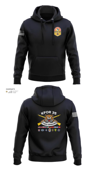 Hoodie, 256th Infantry Brigade Combat Team, National Guard, Teamtime, Team time, sublimation, custom sports apparel, team uniforms, spirit wear, spiritwear, sports uniforms, custom shirts, team store, custom team store, fundraiser sports, apparel fundraiser