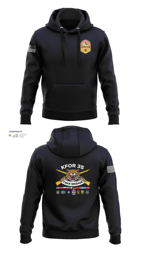 Hoodie, 256th Infantry Brigade Combat Team, National Guard, Teamtime, Team time, sublimation, custom sports apparel, team uniforms, spirit wear, spiritwear, sports uniforms, custom shirts, team store, custom team store, fundraiser sports, apparel fundraiser