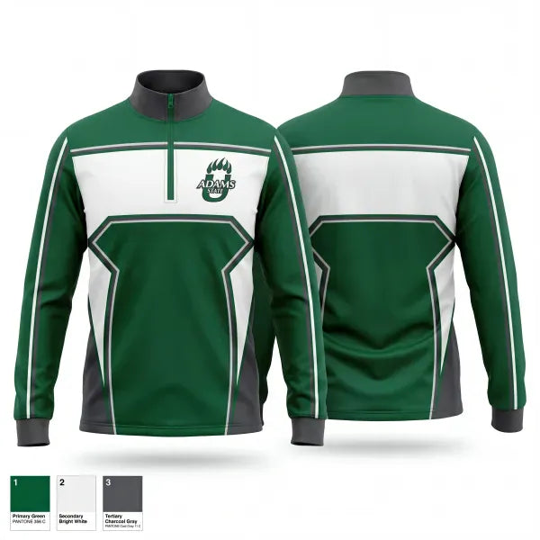 Quarter Zip Jacket, Adams State University Softball, Softball, Teamtime, Team time, sublimation, custom sports apparel, team uniforms, spirit wear, spiritwear, sports uniforms, custom shirts, team store, custom team store, fundraiser sports, apparel fundraiser