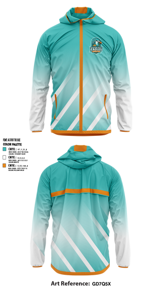 Windbreaker, ClutchCity Collrgr Prep, , Teamtime, Team time, sublimation, custom sports apparel, team uniforms, spirit wear, spiritwear, sports uniforms, custom shirts, team store, custom team store, fundraiser sports, apparel fundraiser