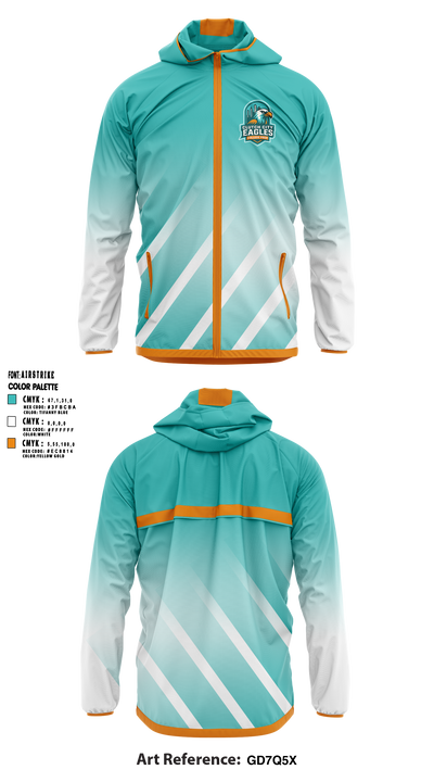 Clutch City College Prep   Windbreaker - 5