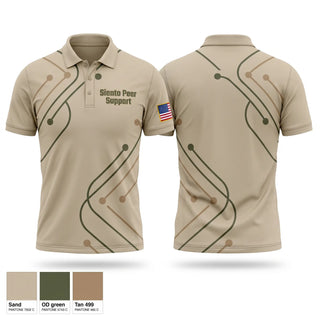 Short Sleeve Performance Polo, Siento Peer Support, Fire Department, Teamtime, Team time, sublimation, custom sports apparel, team uniforms, spirit wear, spiritwear, sports uniforms, custom shirts, team store, custom team store, fundraiser sports, apparel fundraiser