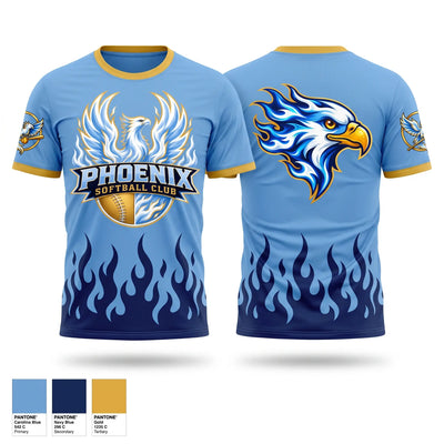 New Jersey Phoenix Short Sleeve Performance Shirt - 1
