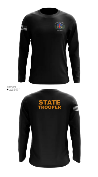 Long Sleeve Performance Shirt, Arkansas State Police Bomb Squad, , Teamtime, Team time, sublimation, custom sports apparel, team uniforms, spirit wear, spiritwear, sports uniforms, custom shirts, team store, custom team store, fundraiser sports, apparel fundraiser