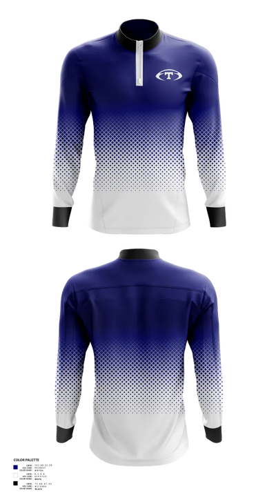 Toutle Lake Football 34685839 Quarter Zip Jacket - 21