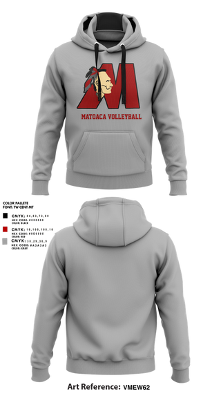 Hoodie, Matoaca High School Volleyball, Women's Volleyball, Teamtime, Team time, sublimation, custom sports apparel, team uniforms, spirit wear, spiritwear, sports uniforms, custom shirts, team store, custom team store, fundraiser sports, apparel fundraiser