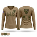 Pharr SRT Women's Long Sleeve V-neck Shirt - 1