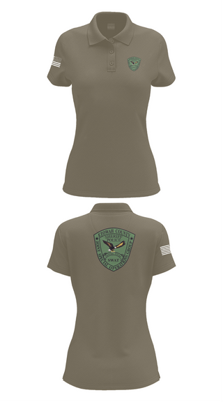 Womens Short Sleeve Performance Polo, Etowah County JSOG, , Teamtime, Team time, sublimation, custom sports apparel, team uniforms, spirit wear, spiritwear, sports uniforms, custom shirts, team store, custom team store, fundraiser sports, apparel fundraiser