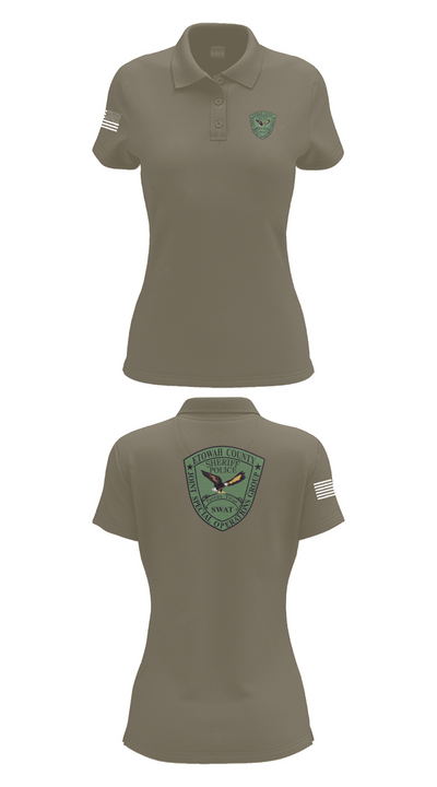 Etowah County JSOG 23168603 Women's Short Sleeve Performance Polo  - 71