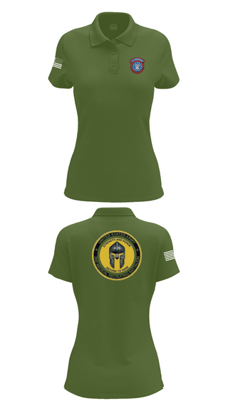 Womens Short Sleeve Performance Polo, USAREC, , Teamtime, Team time, sublimation, custom sports apparel, team uniforms, spirit wear, spiritwear, sports uniforms, custom shirts, team store, custom team store, fundraiser sports, apparel fundraiser