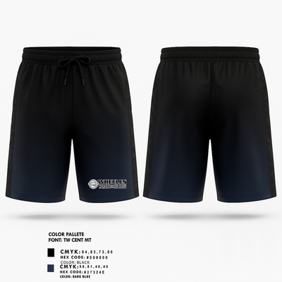 Wheeles Karate & Jiujitsu 7719439 Athletic Shorts With Pockets - 1