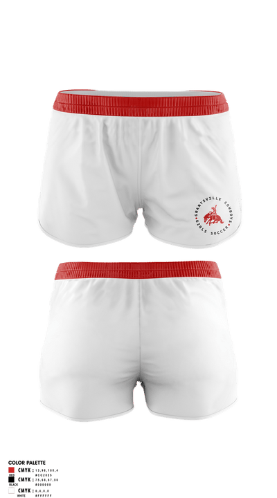 Grantsville Girls Soccer 58170846 Womens Soccer Shorts - 3