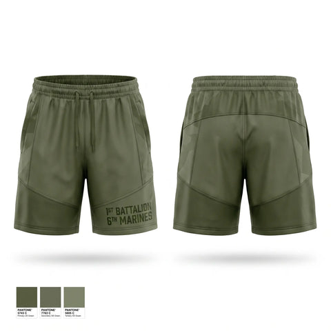 Athletic Shorts With Pockets, 1st battalion 6th marines, Marines, Teamtime, Team time, sublimation, custom sports apparel, team uniforms, spirit wear, spiritwear, sports uniforms, custom shirts, team store, custom team store, fundraiser sports, apparel fundraiser
