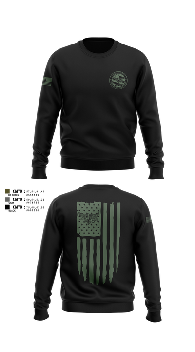PCSO Black Knights 43803915 Crew Neck Sweatshirt - 3