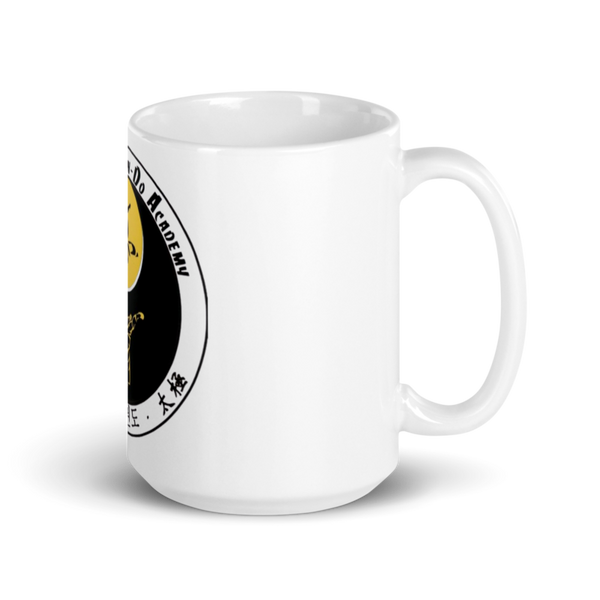 Wushu Taekwon-Do Academy 10641479 White Glossy Mug - Large