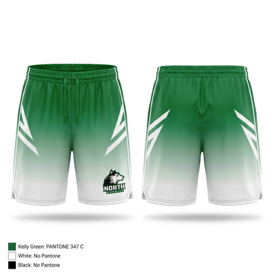North Huskies Athletic Shorts With Pockets - 1