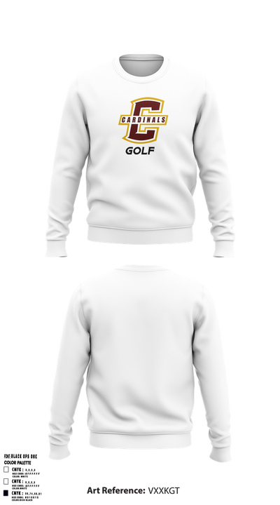 Joseph Case Golf 84034707 Crew Neck Sweatshirt - 8