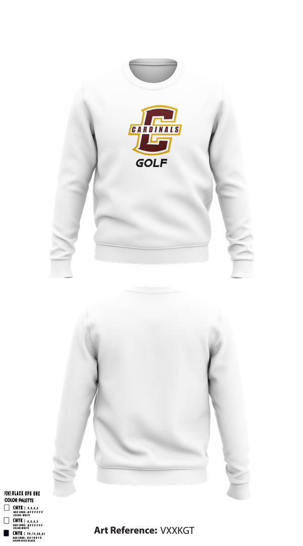 Crew Neck Sweatshirt, Joseph Case Golf, Golf, Teamtime, Team time, sublimation, custom sports apparel, team uniforms, spirit wear, spiritwear, sports uniforms, custom shirts, team store, custom team store, fundraiser sports, apparel fundraiser