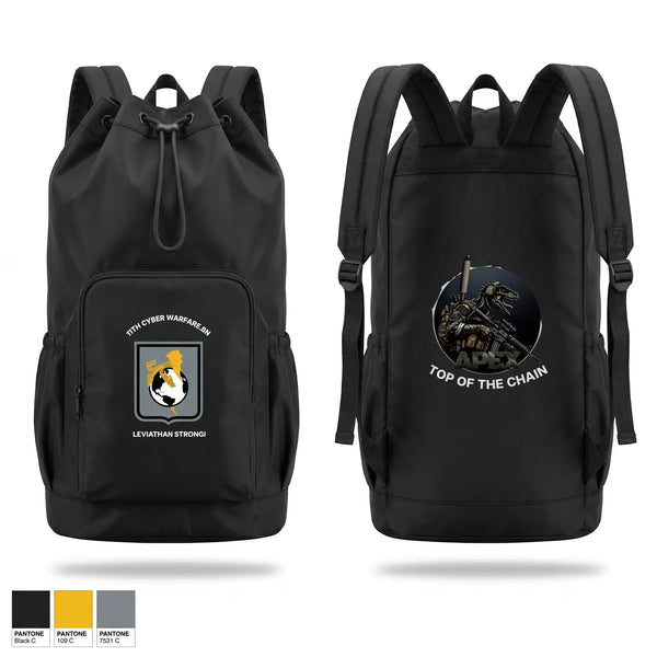 Gear Bag, A Co. 11th Cyber Warfare BN, Army, Teamtime, Team time, sublimation, custom sports apparel, team uniforms, spirit wear, spiritwear, sports uniforms, custom shirts, team store, custom team store, fundraiser sports, apparel fundraiser