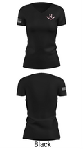 BlueStreaks 19797943 Women's Short Sleeve V-neck Shirt - 38
