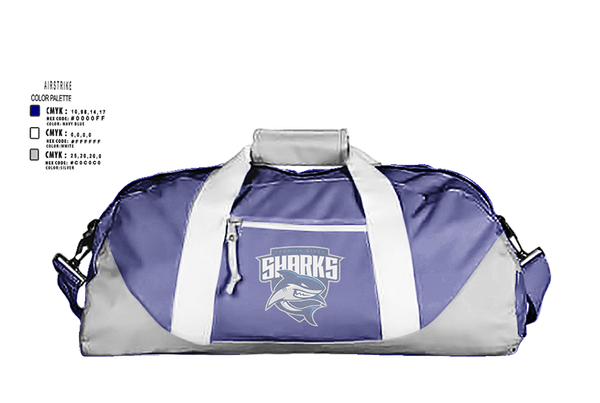 Duffle Bag, Spanish River High School Football, , Teamtime, Team time, sublimation, custom sports apparel, team uniforms, spirit wear, spiritwear, sports uniforms, custom shirts, team store, custom team store, fundraiser sports, apparel fundraiser