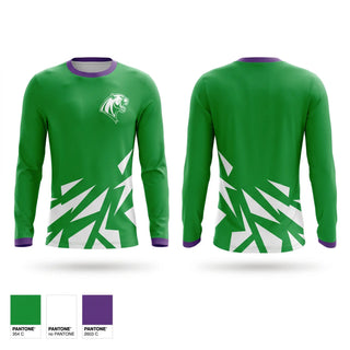 Long Sleeve Performance Shirt, Cougars, Women's Basketball, Teamtime, Team time, sublimation, custom sports apparel, team uniforms, spirit wear, spiritwear, sports uniforms, custom shirts, team store, custom team store, fundraiser sports, apparel fundraiser