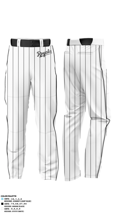 Royals 40566820 Baseball Pants - 11
