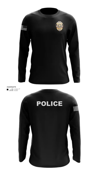 Long Sleeve Performance Shirt, FOREST ACRES POLICE DEPARTMENT, Police, Teamtime, Team time, sublimation, custom sports apparel, team uniforms, spirit wear, spiritwear, sports uniforms, custom shirts, team store, custom team store, fundraiser sports, apparel fundraiser