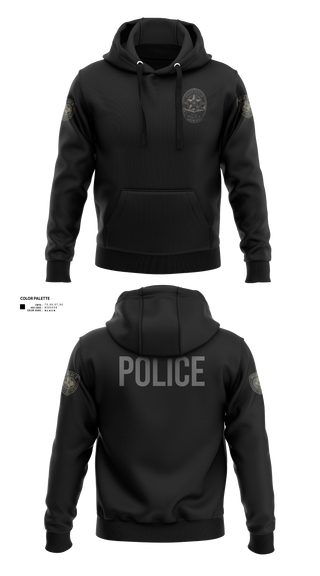 Hoodie, Tye Police - TX, Police, Teamtime, Team time, sublimation, custom sports apparel, team uniforms, spirit wear, spiritwear, sports uniforms, custom shirts, team store, custom team store, fundraiser sports, apparel fundraiser