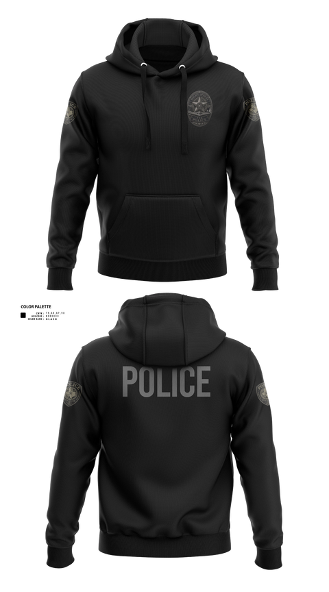 Hoodie, Tye Police - TX, Police, Teamtime, Team time, sublimation, custom sports apparel, team uniforms, spirit wear, spiritwear, sports uniforms, custom shirts, team store, custom team store, fundraiser sports, apparel fundraiser