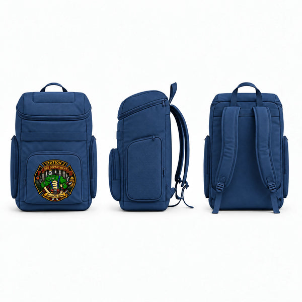 Gear Bag, Station 2, Fire Department, Teamtime, Team time, sublimation, custom sports apparel, team uniforms, spirit wear, spiritwear, sports uniforms, custom shirts, team store, custom team store, fundraiser sports, apparel fundraiser