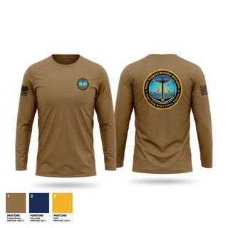 Long Sleeve Performance Shirt, NSA Annapolis Security Detachment, Navy, Teamtime, Team time, sublimation, custom sports apparel, team uniforms, spirit wear, spiritwear, sports uniforms, custom shirts, team store, custom team store, fundraiser sports, apparel fundraiser