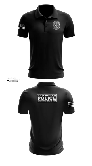 Short Sleeve Performance Polo, Emergency Service Unit, Police, Teamtime, Team time, sublimation, custom sports apparel, team uniforms, spirit wear, spiritwear, sports uniforms, custom shirts, team store, custom team store, fundraiser sports, apparel fundraiser