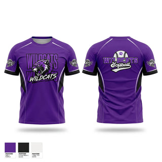 Short Sleeve Performance Shirt, Keystone Wildcats, Softball, Teamtime, Team time, sublimation, custom sports apparel, team uniforms, spirit wear, spiritwear, sports uniforms, custom shirts, team store, custom team store, fundraiser sports, apparel fundraiser