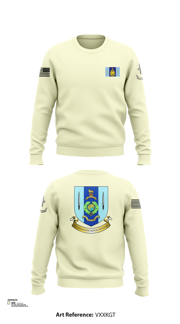 Crew Neck Sweatshirt, 40 Royal marine commando, , Teamtime, Team time, sublimation, custom sports apparel, team uniforms, spirit wear, spiritwear, sports uniforms, custom shirts, team store, custom team store, fundraiser sports, apparel fundraiser