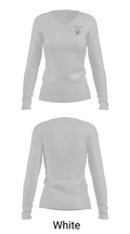 81st RD H2F 3392808 Women's Long Sleeve V-neck Shirt - 11