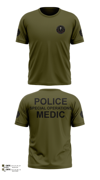 Old School Cotton Feel Shirt, Muscogee Nation Police Tactical Medical team, Police, Teamtime, Team time, sublimation, custom sports apparel, team uniforms, spirit wear, spiritwear, sports uniforms, custom shirts, team store, custom team store, fundraiser sports, apparel fundraiser