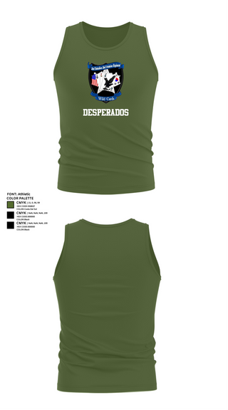 Tank Top, Desperados, , Teamtime, Team time, sublimation, custom sports apparel, team uniforms, spirit wear, spiritwear, sports uniforms, custom shirts, team store, custom team store, fundraiser sports, apparel fundraiser