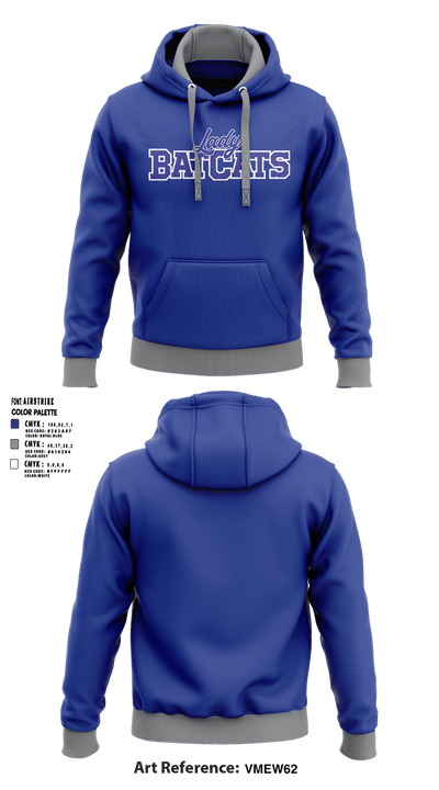 Lady BatCats 2560030 Hoodie - 1