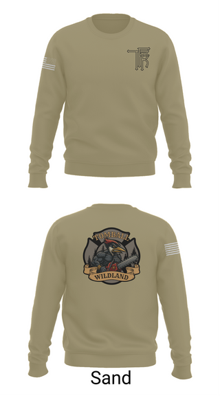 Crew Neck Sweatshirt, Tomball Wildland, , Teamtime, Team time, sublimation, custom sports apparel, team uniforms, spirit wear, spiritwear, sports uniforms, custom shirts, team store, custom team store, fundraiser sports, apparel fundraiser