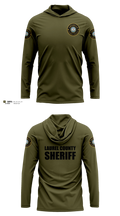 Laurel county sheriffs Long Sleeve hooded sunshirt - 12