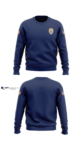 Crew Neck Sweatshirt, Versailles Police Department, Police, Teamtime, Team time, sublimation, custom sports apparel, team uniforms, spirit wear, spiritwear, sports uniforms, custom shirts, team store, custom team store, fundraiser sports, apparel fundraiser